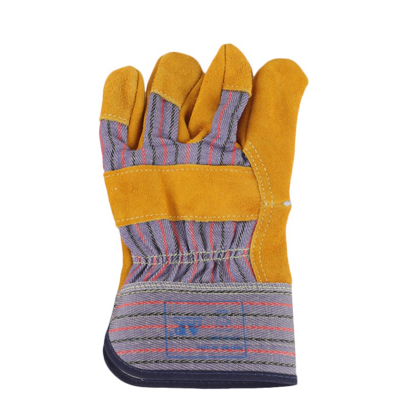 友盟AP-1516耐磨防刺穿牛二層皮勞保手套圖片2 友盟AP-1516耐磨防刺穿牛二層皮勞保手套圖片2