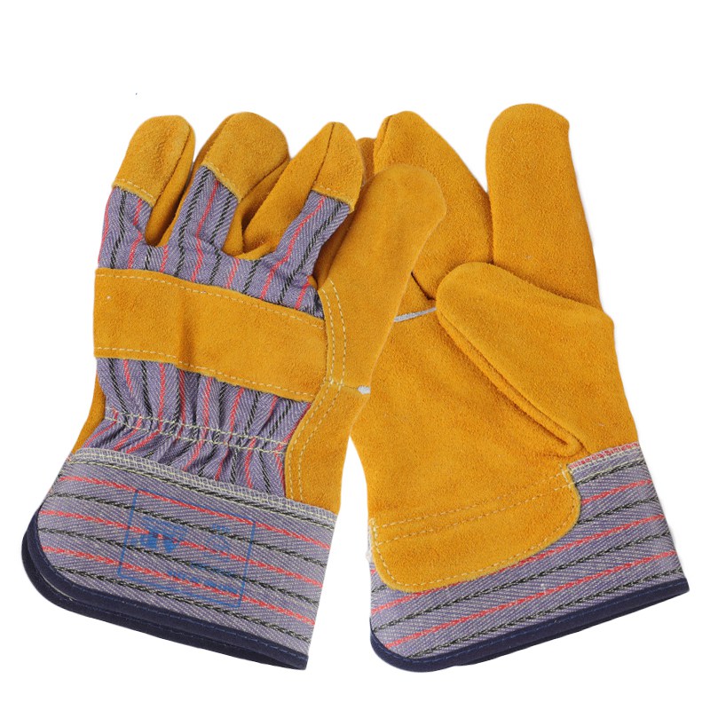 友盟AP-1516耐磨防刺穿牛二層皮勞保手套圖片1 友盟AP-1516耐磨防刺穿牛二層皮勞保手套圖片1