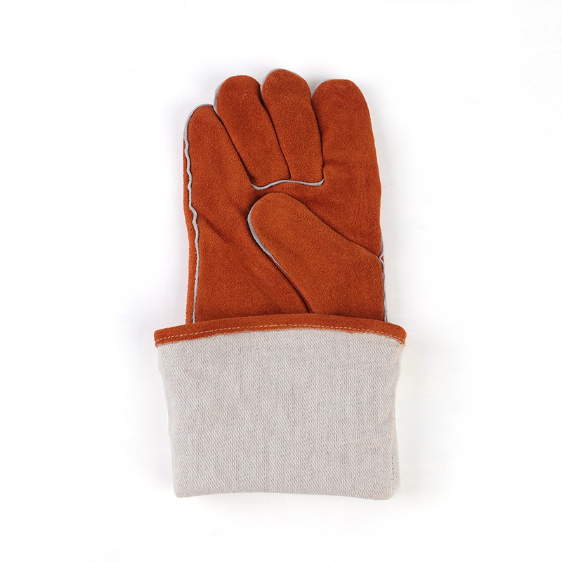 友盟AP-2056咖啡色加長電焊手套圖片4