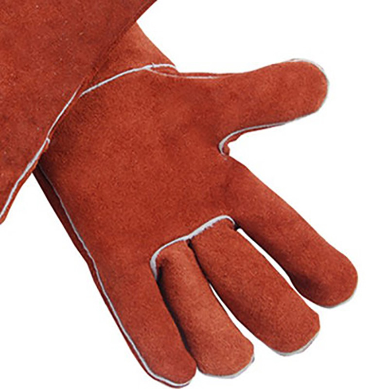 友盟AP-0808牛二層頸皮電焊手套圖片4