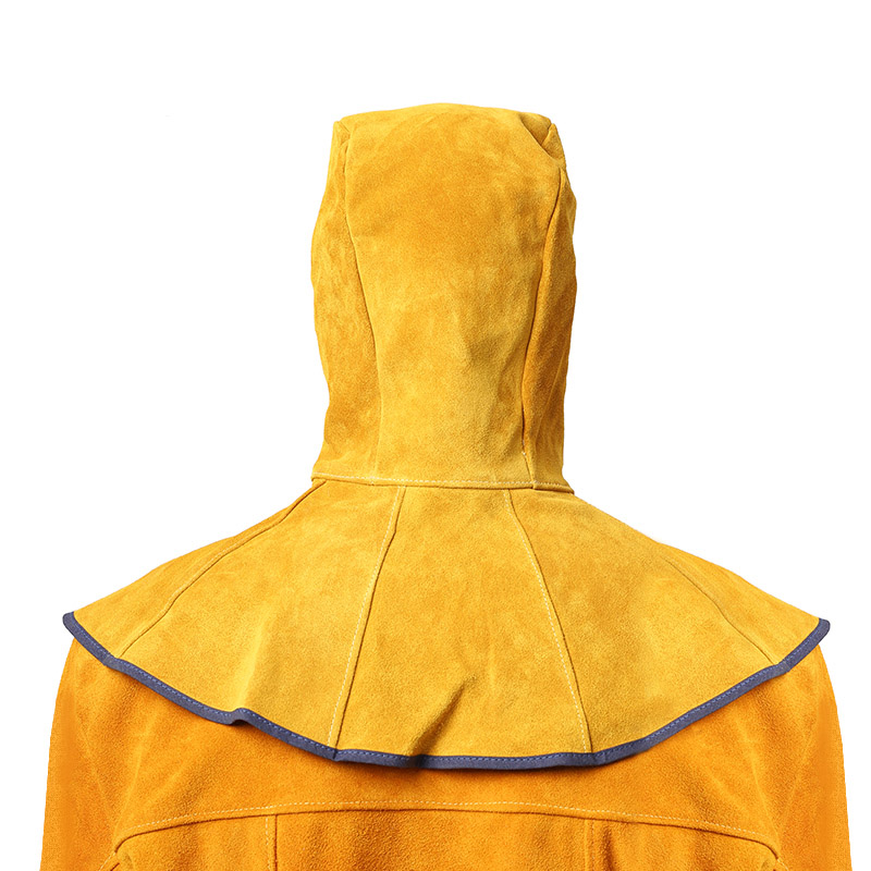 友盟AP-3000Y金黃色皮全護式焊帽圖片4 友盟AP-3000Y金黃色皮全護式焊帽圖片4