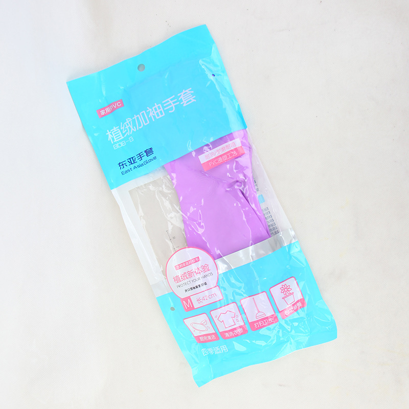 東亞808-B植絨加袖勞保手套圖片3 東亞808-B植絨加袖勞保手套圖片3