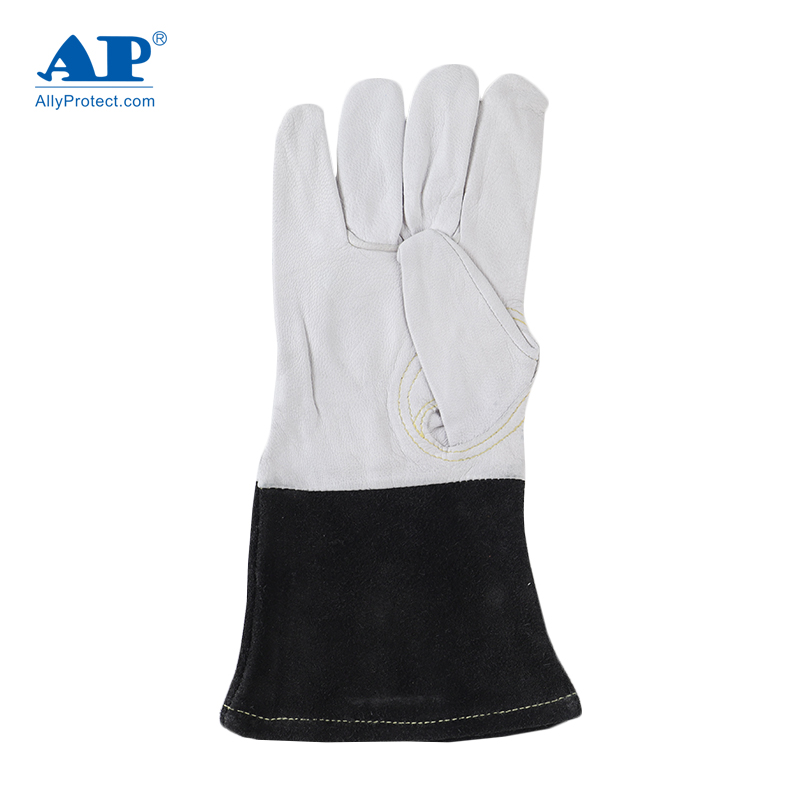 友盟AP-1077防火隔熱羊青皮電焊手套圖片2