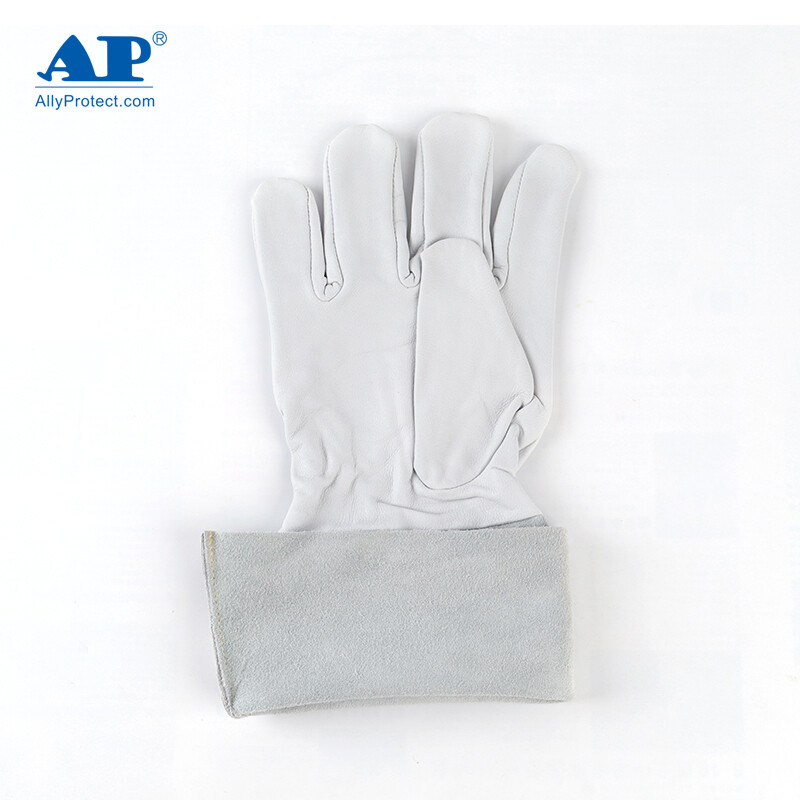 友盟AP-1111防火隔熱羊青皮電焊手套圖片4