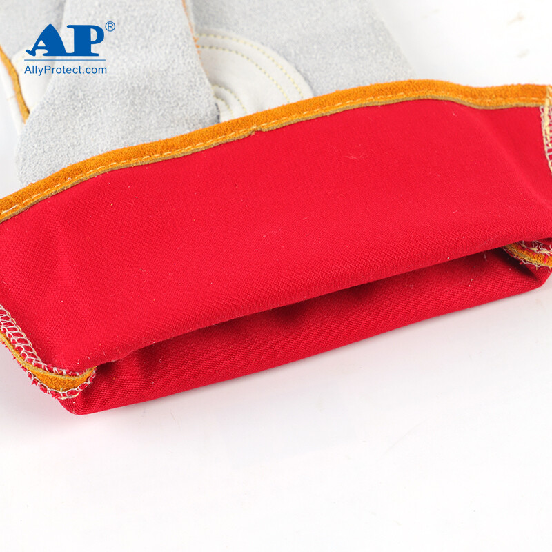 友盟AP-2855耐高溫野牛青皮電焊手套圖片3