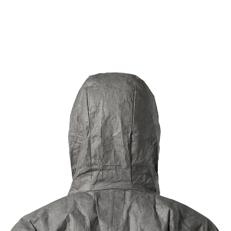 杜邦Tyvek500 New Workman Plus防護服灰色帶帽連體D級防護服圖片5