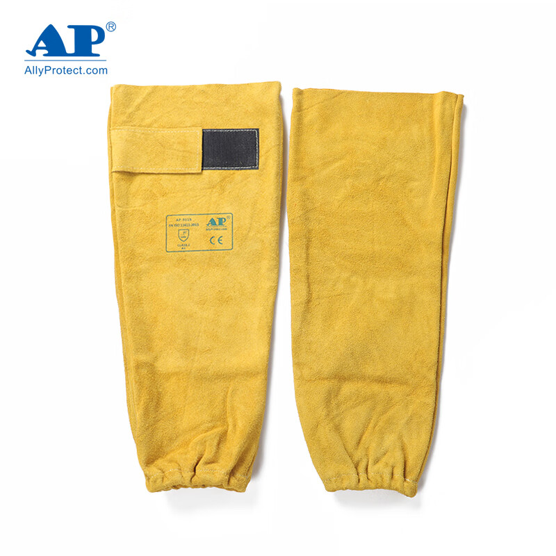 友盟AP-9119牛二層薄芯皮耐高溫套袖圖片2