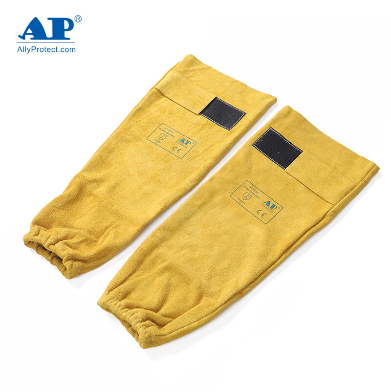 友盟AP-9119牛二層薄芯皮耐高溫套袖圖片3