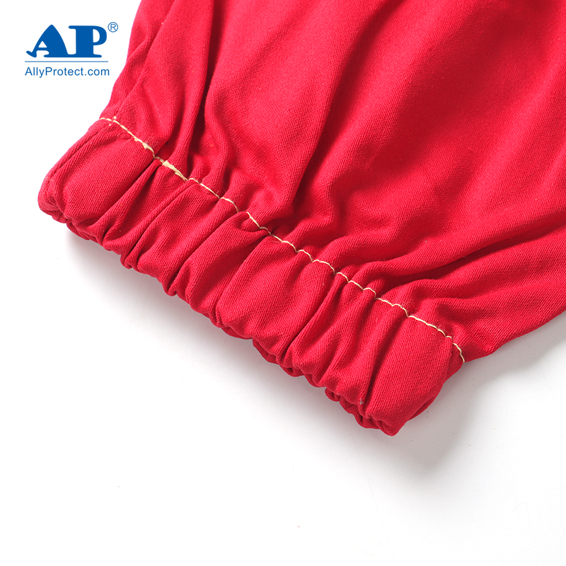 友盟AP-9106黑色配紅色防火阻燃布套袖圖片3