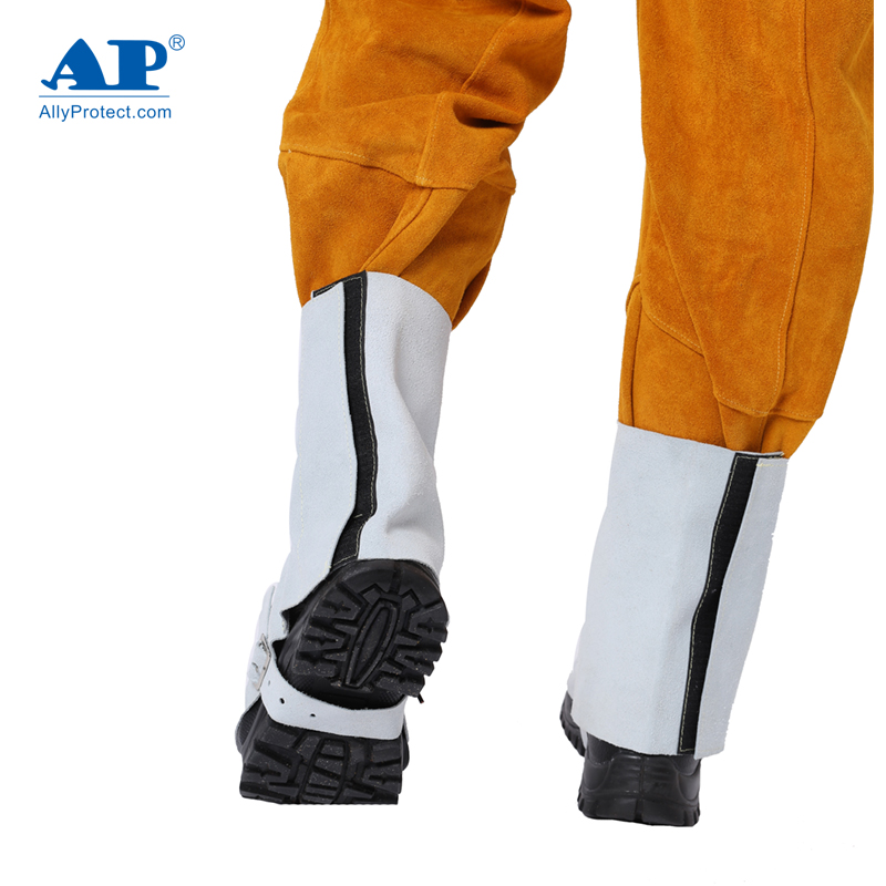 友盟AP-9300時尚原色硬皮長筒腳蓋圖片2