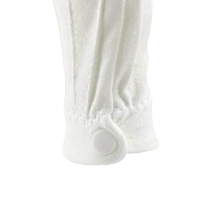 漢盾HD-GP5508純棉背三筋帶扣白色禮儀勞保手套圖片3 漢盾HD-GP5508純棉背三筋帶扣白色禮儀勞保手套圖片3