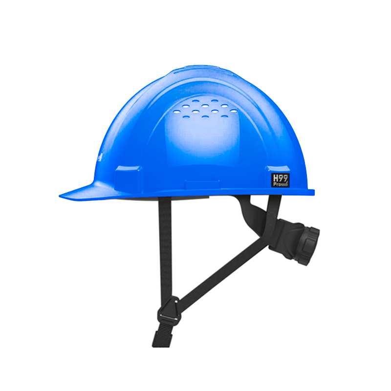 Honeywell霍尼韋爾H99PBA106SCN H99pro加強ABS款帶通風孔按鍵款湖藍安全帽圖片2