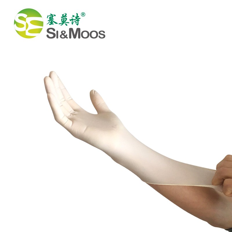 塞莫詩LM903MW一次性醫用橡膠檢查手套圖片1