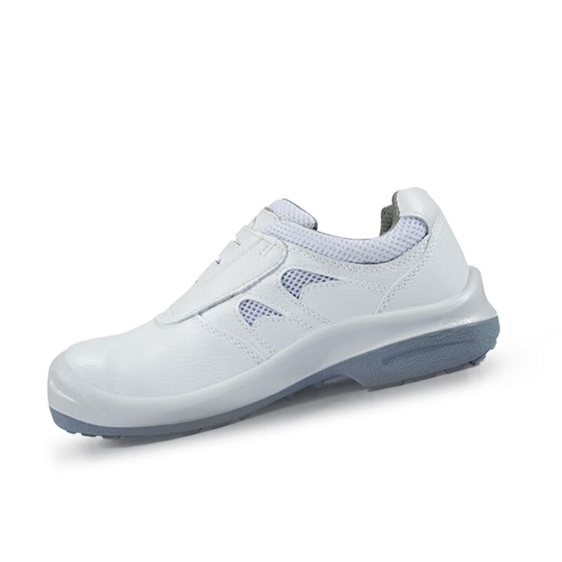 尊王L-088白色低幫防砸防靜電安全鞋圖片2