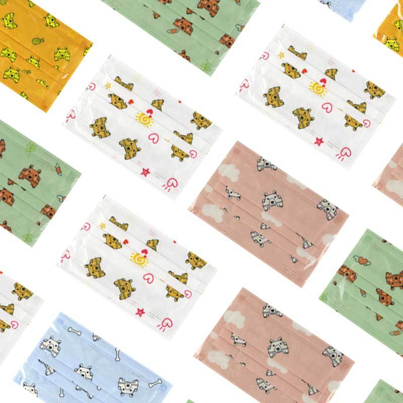 漢盾HD-EK003兒童卡通一次性口罩圖片3