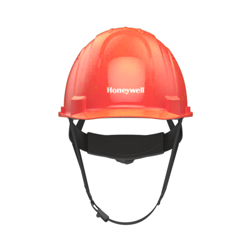 Honeywell霍尼韋爾H99PBA115SCN H99pro加強(qiáng)ABS款帶通風(fēng)孔按鍵款紅色安全帽圖片3