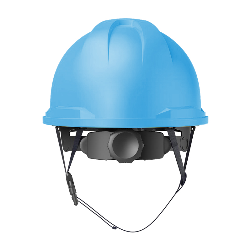 Honeywell霍尼韋爾Y99RAP107S Y99S系列ABS帶通風(fēng)孔四點(diǎn)快插下頦帶藍(lán)色安全帽圖片3