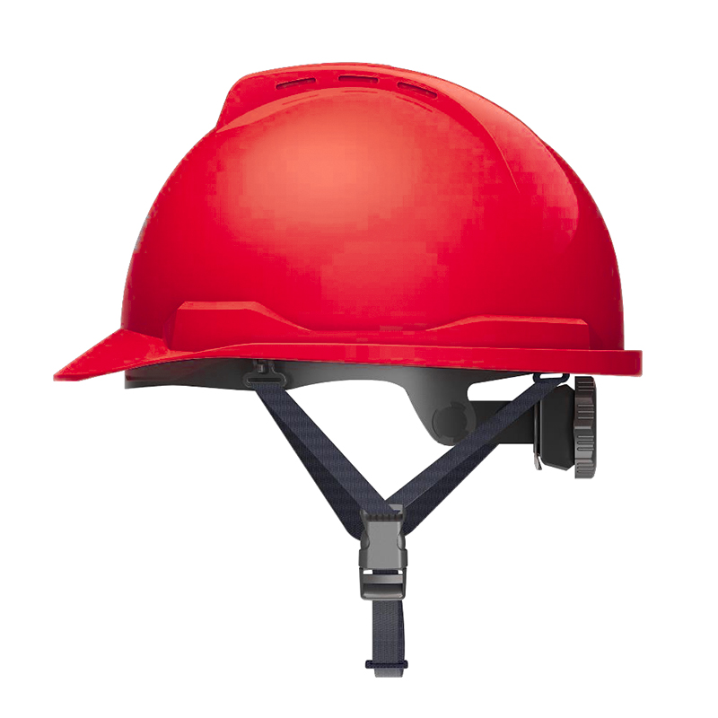 Honeywell霍尼韋爾Y99RNP115S Y99S系列ABS不帶通風孔四輪快插下頦帶紅色安全帽圖片2