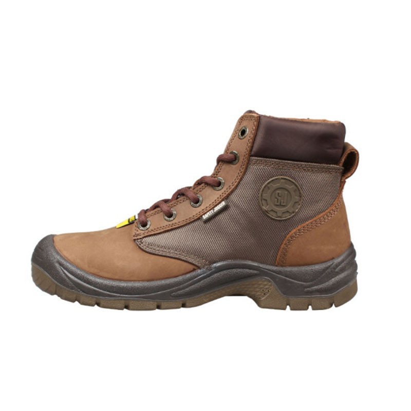 Safety Jogger鞍琸宜860200棕色高幫防砸防刺防靜電勞保鞋圖片2