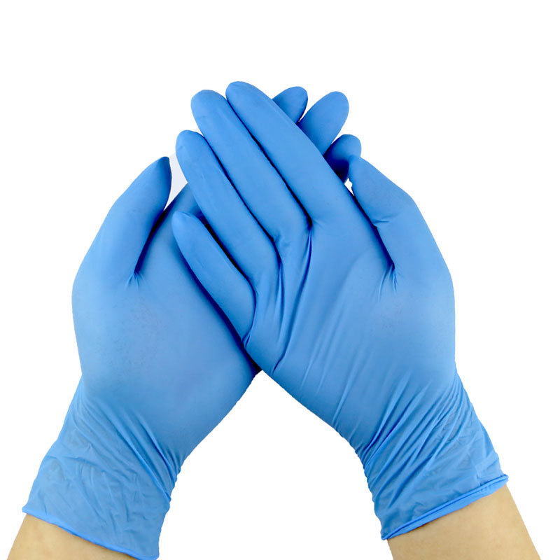 漢盾HD-GP6001指尖麻面一次性使用丁腈手套3.7G圖片1