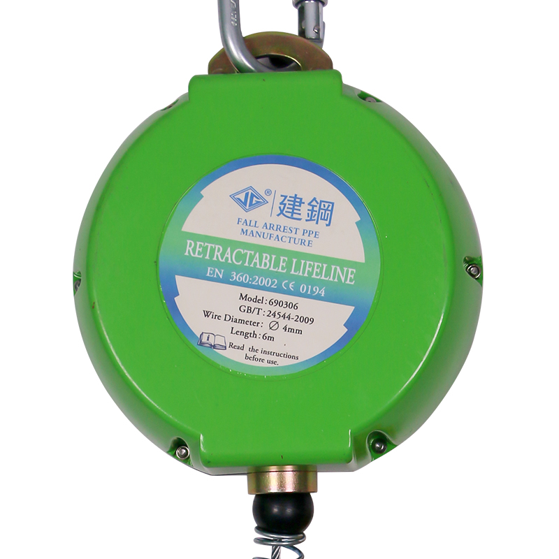 建鋼690306鋼纜速差防墜器自鎖速差器6米圖片4 建鋼690306鋼纜速差防墜器自鎖速差器6米圖片4