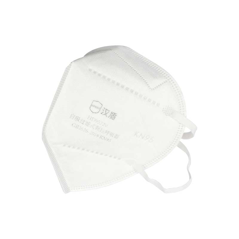 漢盾HD9522V KN95耳帶式折疊帶閥防塵口罩圖片1