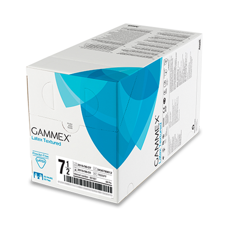 安思爾GAMMEX Latex Textured 331300690無粉乳膠手術手套圖片1 安思爾GAMMEX Latex Textured 331300690無粉乳膠手術手套圖片1