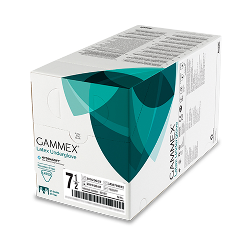 安思爾GAMMEX 330048090無粉乳膠外科手套圖片1 安思爾GAMMEX 330048090無粉乳膠外科手套圖片1
