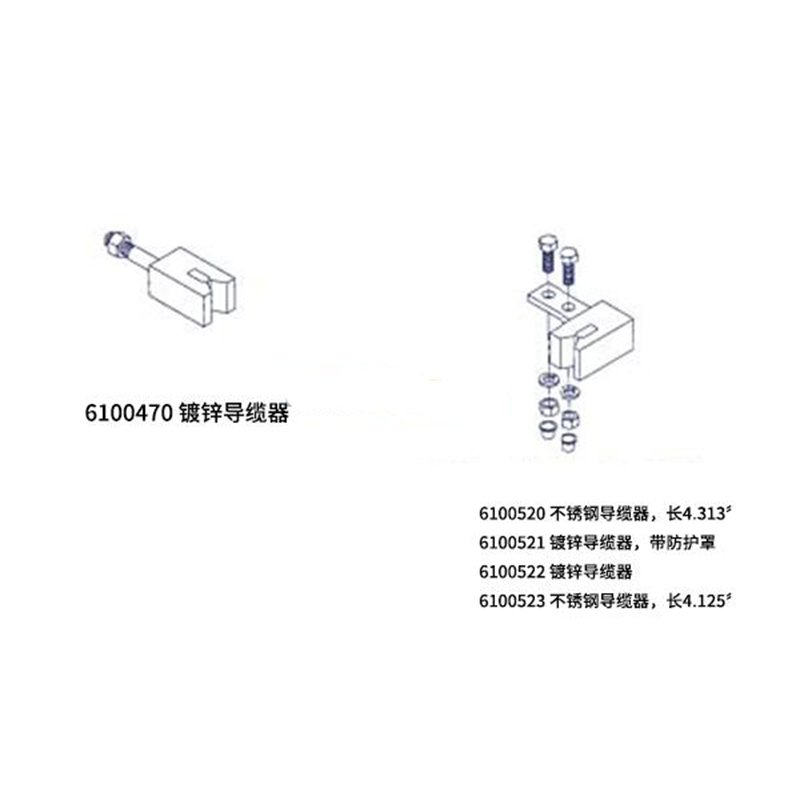 3M 6100521鍍鋅導纜器圖片1