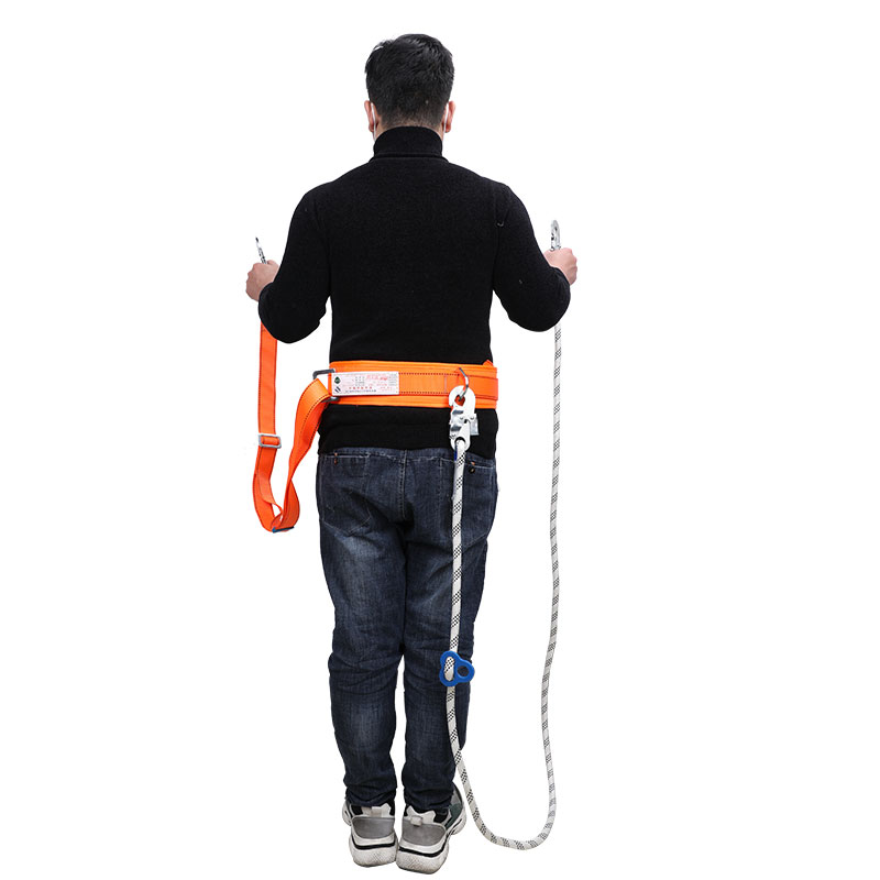 宏建單腰式雙鉤電工安全帶圖片3