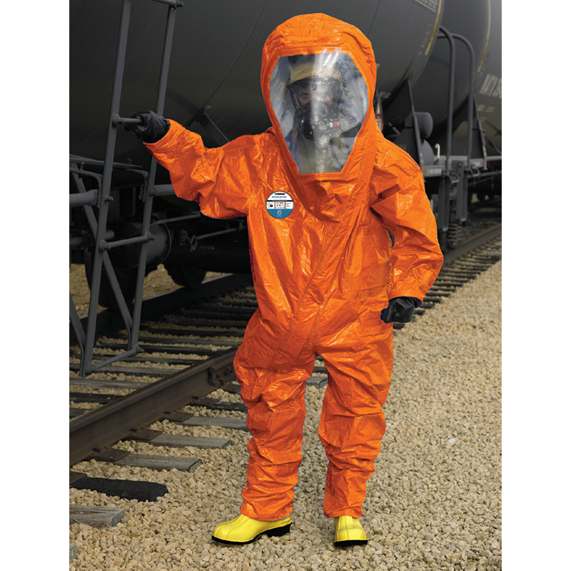 雷克蘭ICP640OBT Interceptor Plus氣密型A級全封閉防化服連防化靴圖片1
