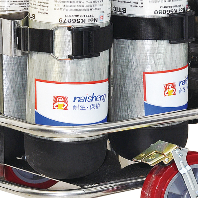 耐生82050011B 6.8L進口碳瓶車載式移動供氣推車圖片1 耐生82050011B 6.8L進口碳瓶車載式移動供氣推車圖片1