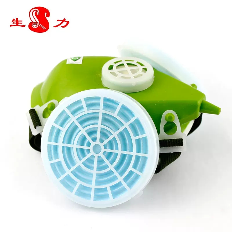 生力301-XK半面罩雙濾盒防塵面具圖片4 生力301-XK半面罩雙濾盒防塵面具圖片4