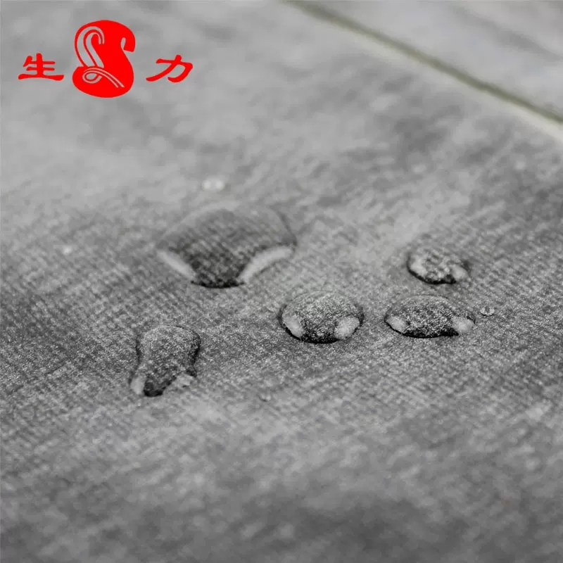 生力XK02-001黑色防油防水耐磨耐酸堿圍裙圖片2