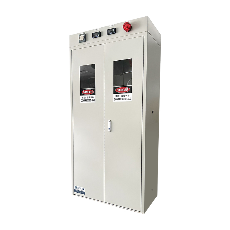 ZOYET眾御ZY-QPG-2雙瓶全鋼氣瓶柜圖片2