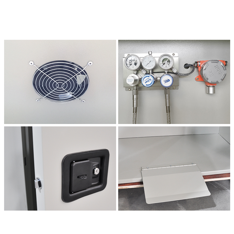 ZOYET眾御ZY-QPG-1單瓶全鋼氣瓶柜圖片4