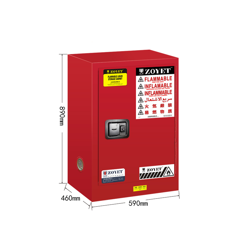 ZOYET眾御ZYC0012R可燃液體防火安全柜12Gal/45L圖片5 ZOYET眾御ZYC0012R可燃液體防火安全柜12Gal/45L圖片5