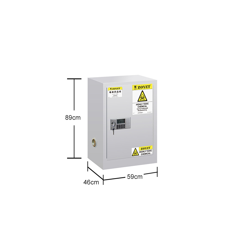 ZOYET眾御ZYC0012W毒性化學品安全柜12Gal/45L圖片5