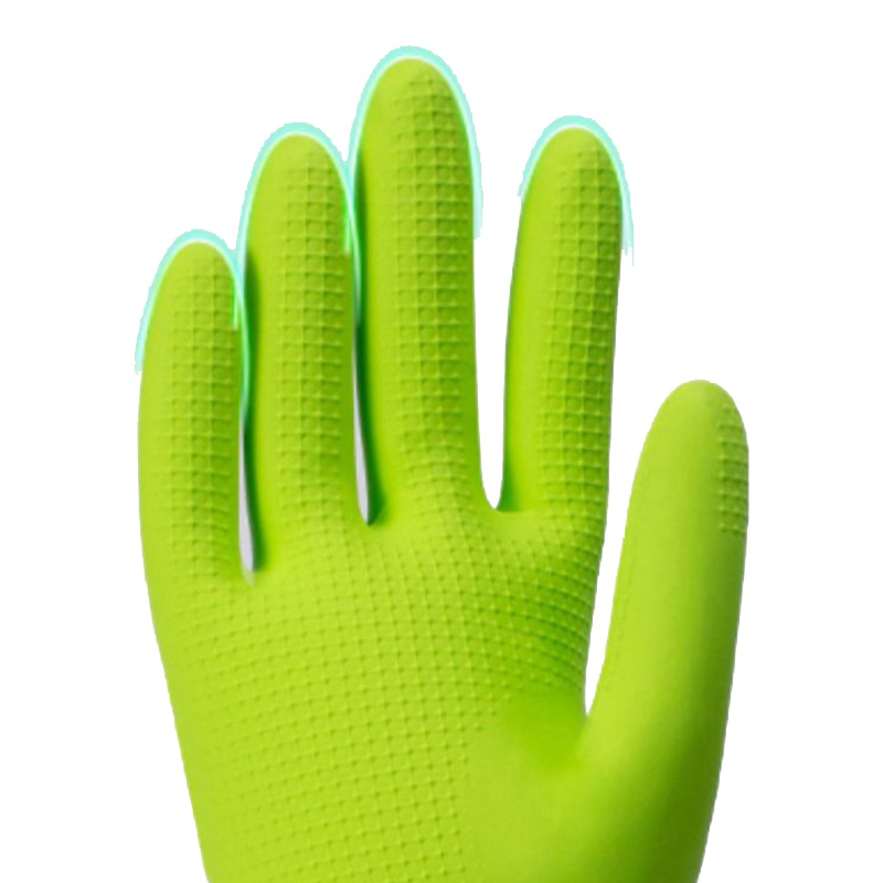 雪蓮BR-002丁腈橡膠光里食品級網紋防滑防護手套圖片3