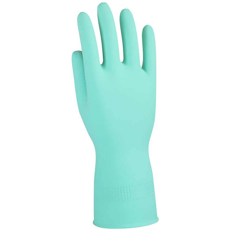 雪蓮10172 KCL乳膠絨里卷邊家用手套圖片5