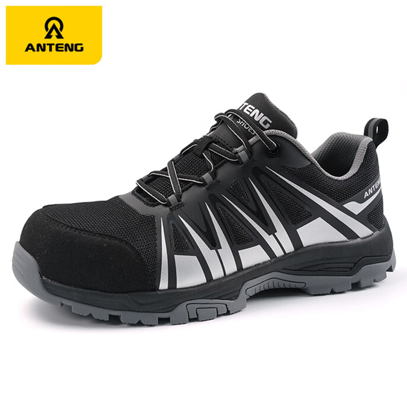 安騰A9505超纖反絨透氣防砸防刺穿6KV電絕緣安全鞋圖片1