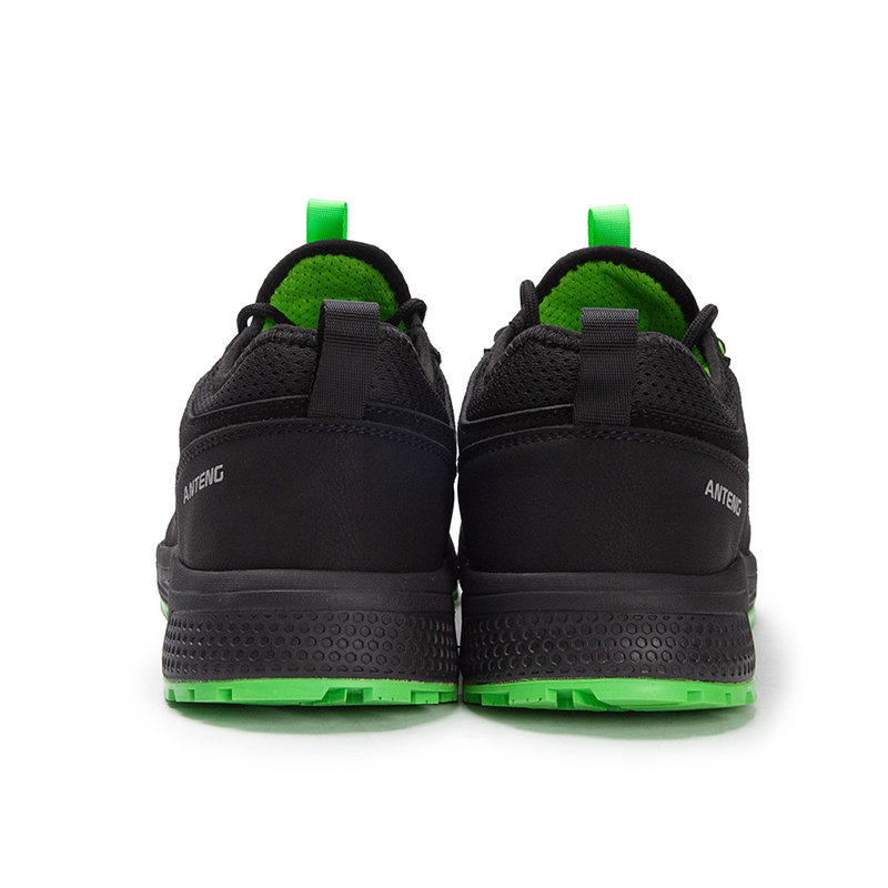 安騰A8809-1超纖皮透氣內里防砸防刺穿防靜電安全鞋圖片1