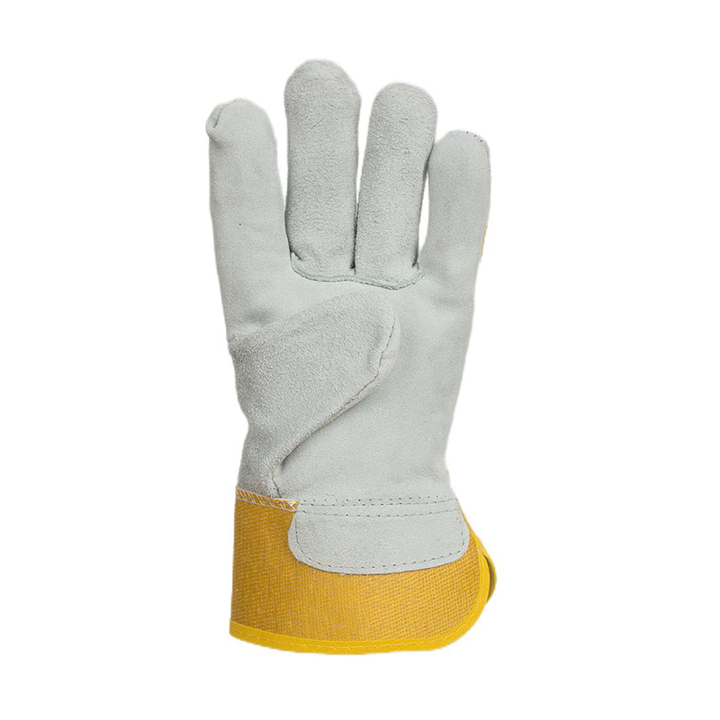 定和DH6109黃布二層牛皮電焊手套圖片1 定和DH6109黃布二層牛皮電焊手套圖片1
