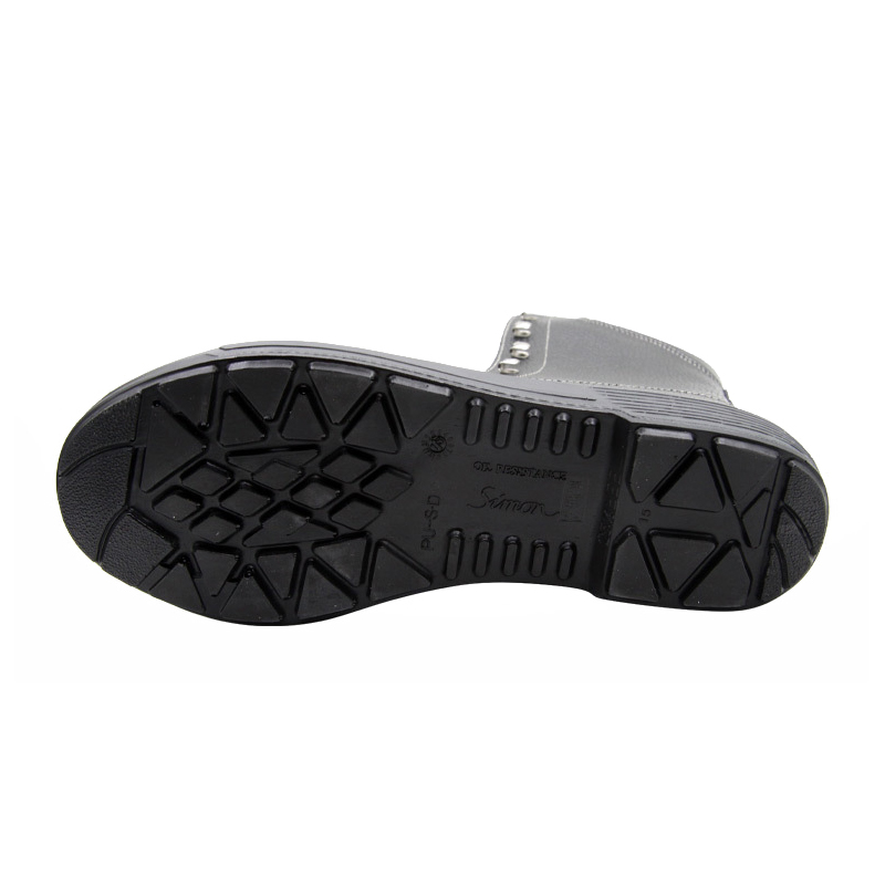 希滿YS-733黑色高幫壓花牛皮舒適耐磨防砸安全鞋圖片3 希滿YS-733黑色高幫壓花牛皮舒適耐磨防砸安全鞋圖片3