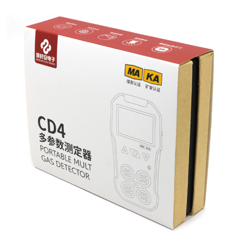 保時(shí)安CD4擴(kuò)散式四合一多參數(shù)氣體測(cè)定器圖片3