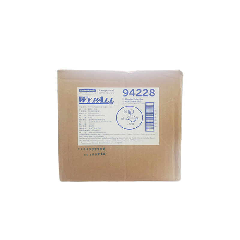 金佰利94228WYPALL勁拭超細纖維藍色擦拭布圖片3