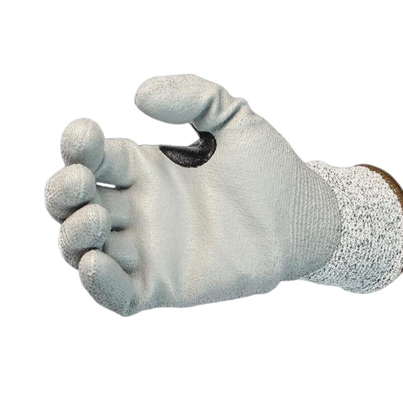 STANLEY史丹利ST5502灰色PU涂層耐磨防滑虎口丁腈加固防割手套圖片1