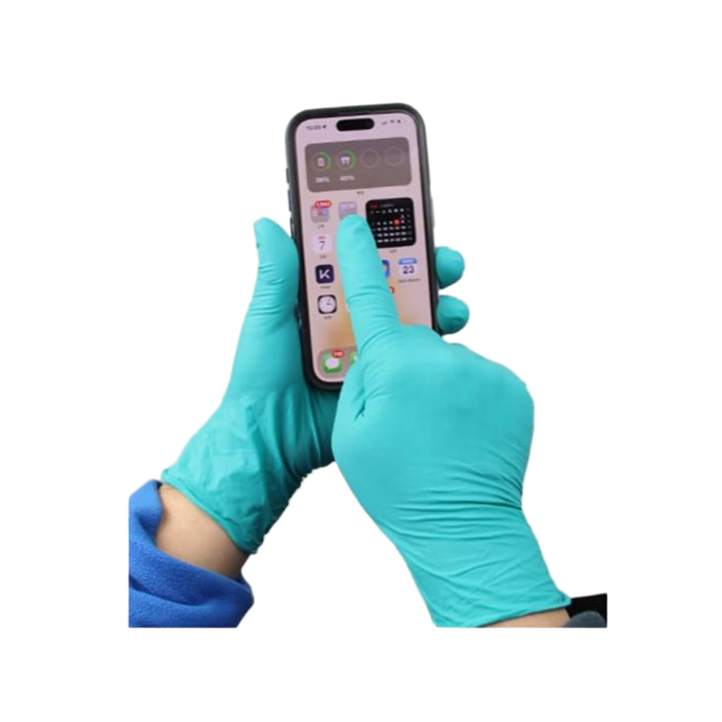 STANLEY史丹利ST5822綠色食品級(jí)一次性丁腈防化手套圖片2