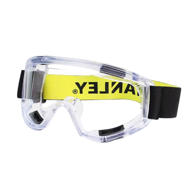 STANLEY史丹利ST1820全景式PC鏡片刮防霧防紫外線抗沖擊頭戴式護目鏡圖片1