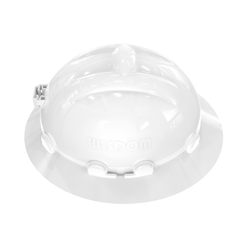 WISDOM威斯頓CKH118前卡槽款寬邊HDPE安全帽圖片2